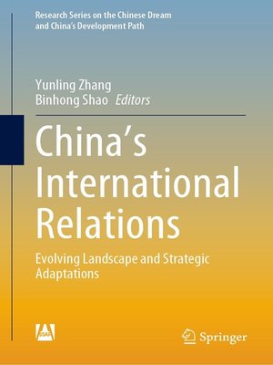 cover image of China's International Relations